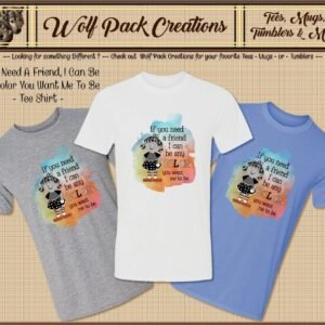 Beautiful Short Sleeve Shirt for Any Color Friend