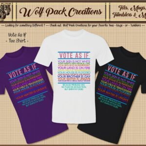 Short Sleeve Shirt featuring Reasons to Vote