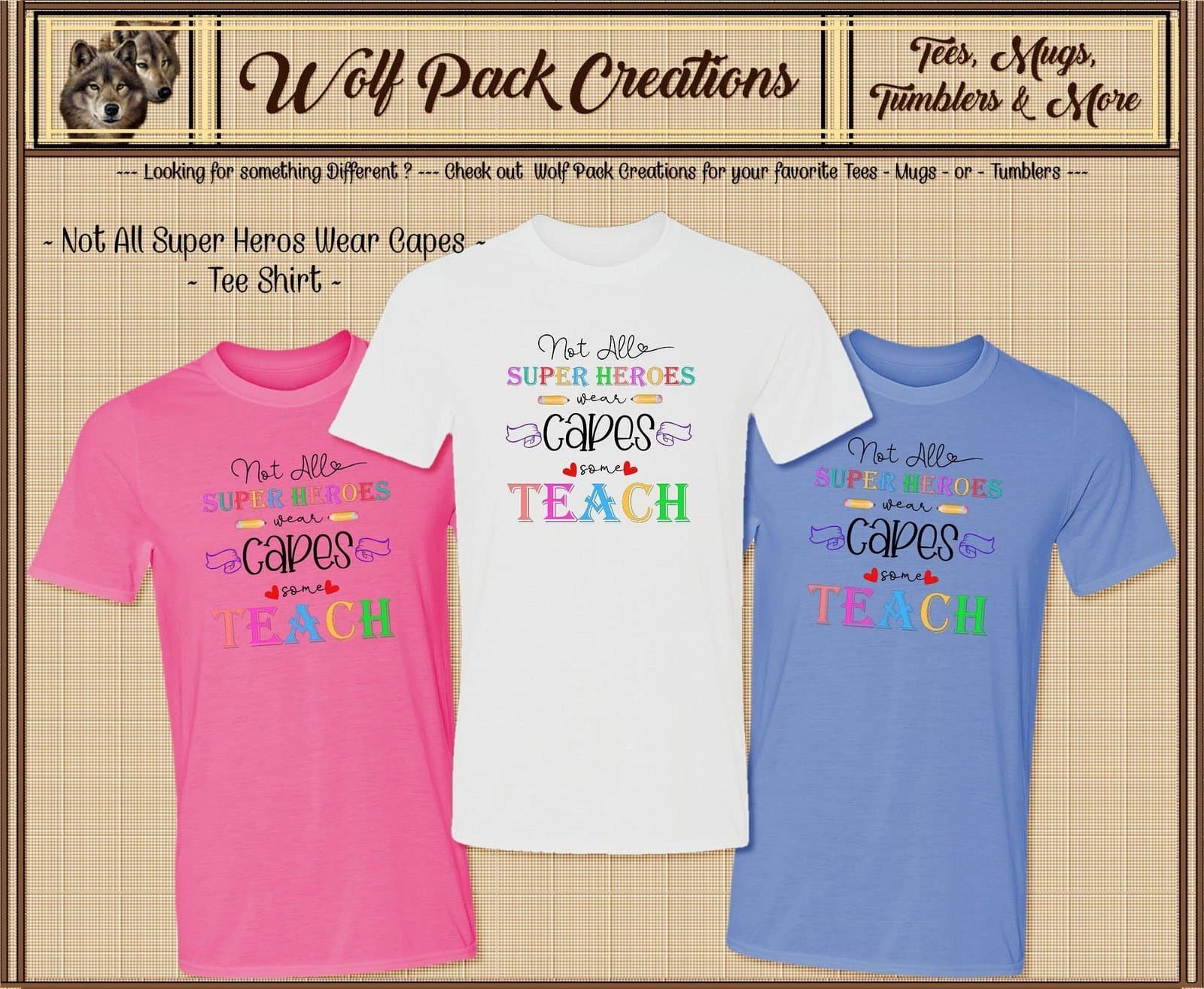 Beautiful Short Sleeve T-Shirt for Superheroes