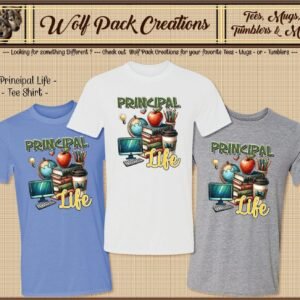 Memorable School Principal Life Short Sleeve T-Shirt