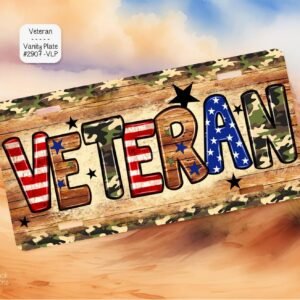 Veteran License Plate