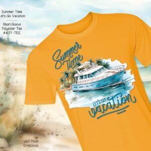 Vibrant Summer Time Vacation Shirt