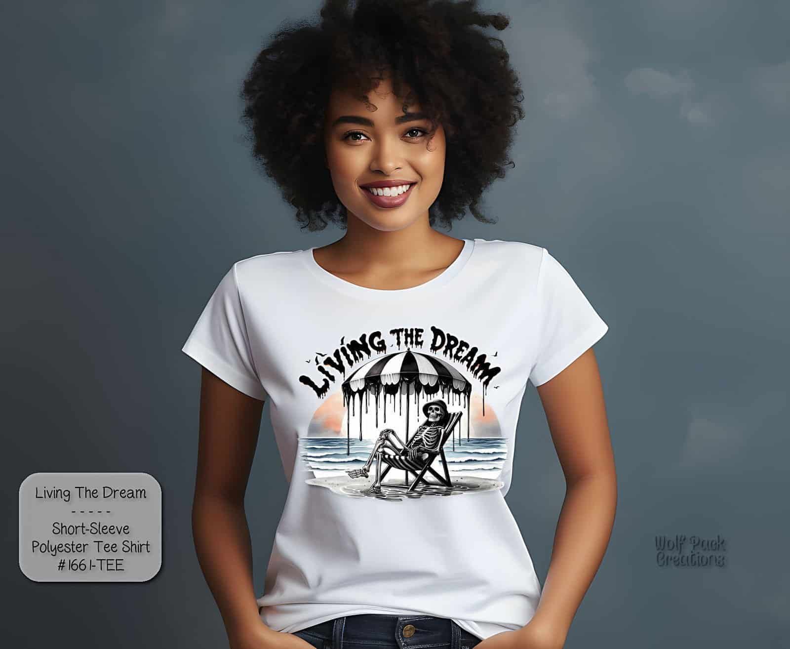 Trendy Short Sleeve Shirt: Living the Dream