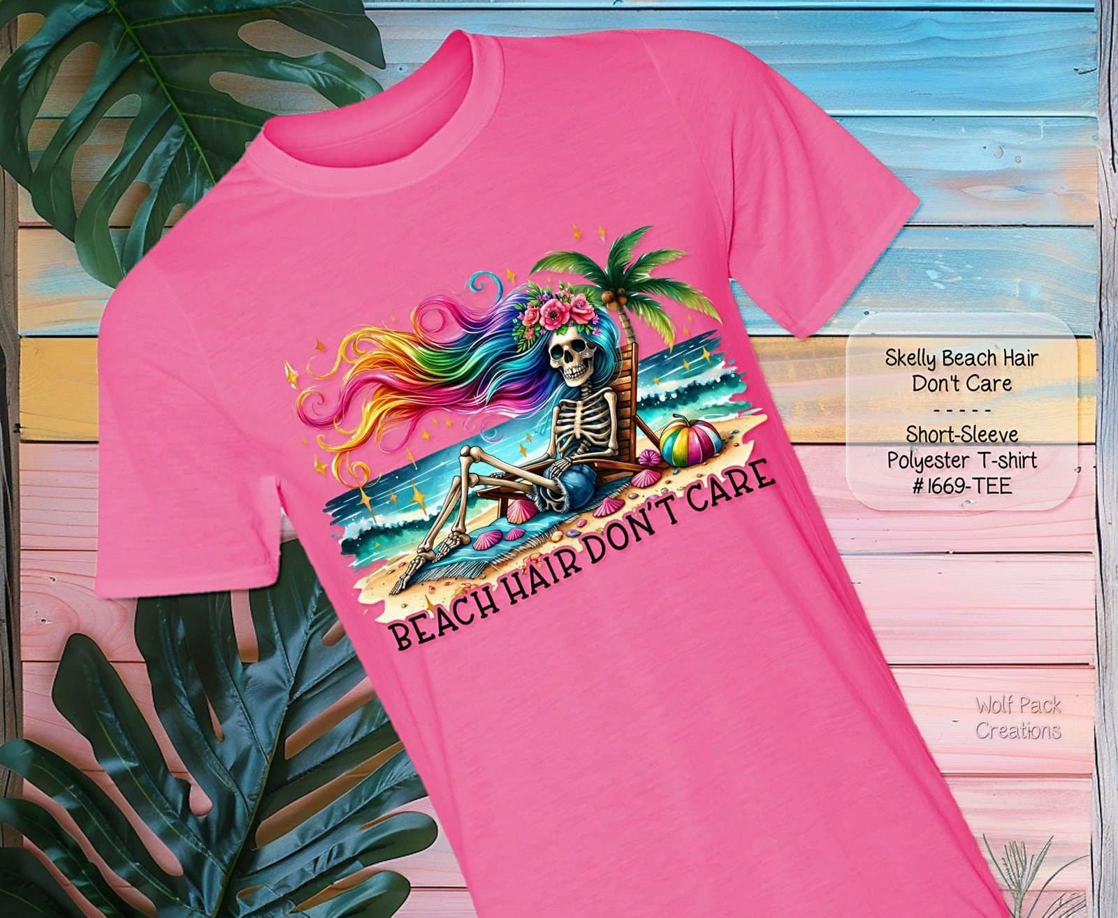 Essential Short Sleeve Shirt: Beach Hair Don't Care