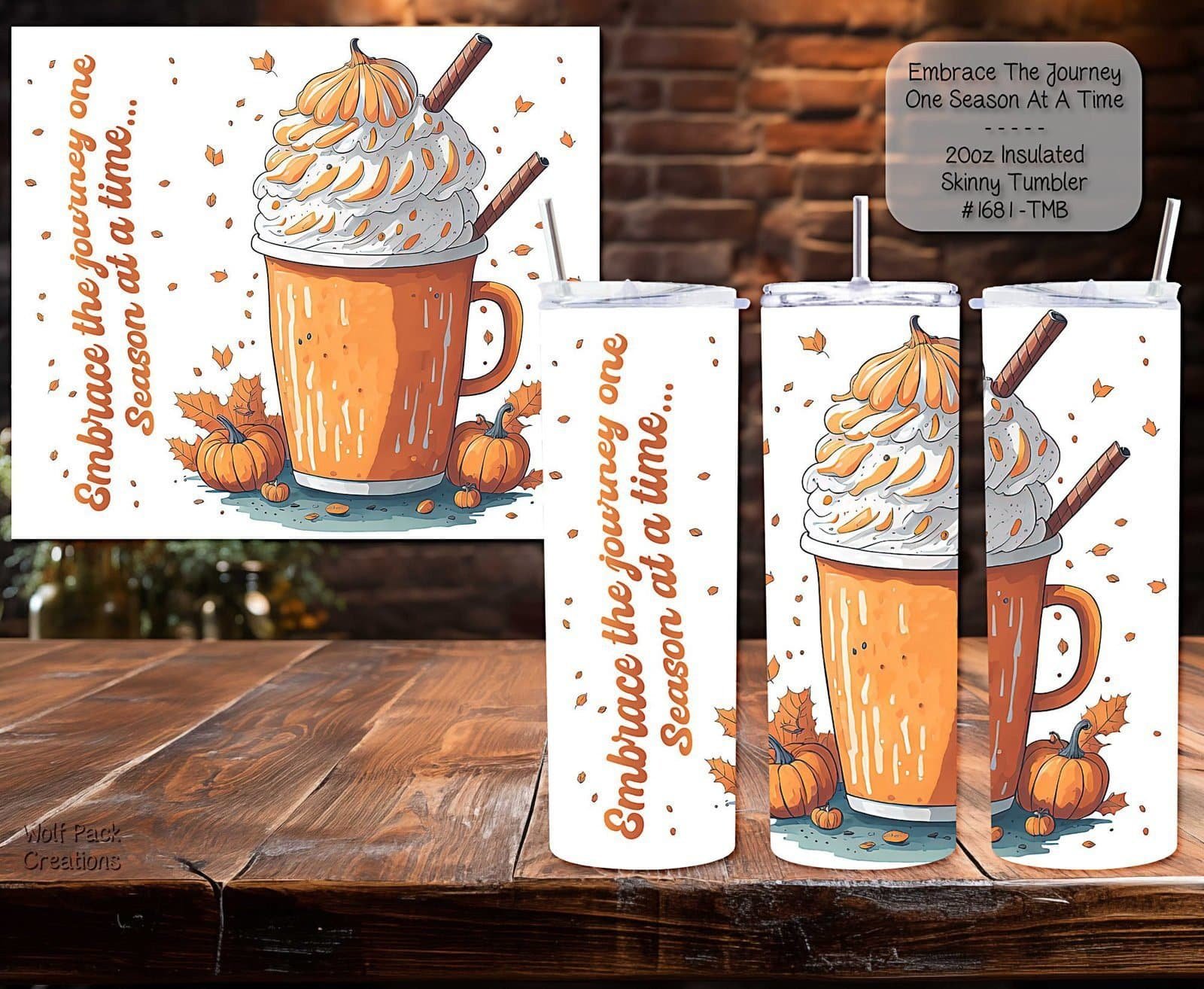 Delicious Pumpkin Spice Tumbler