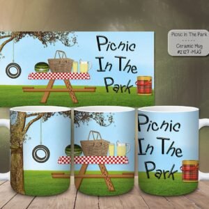 Enjoy Your Picnic with Our Stylish Ceramic Coffee Mugs