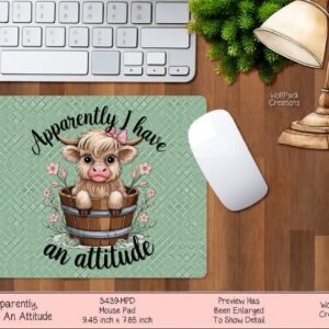 Bad Attitude Mousepad