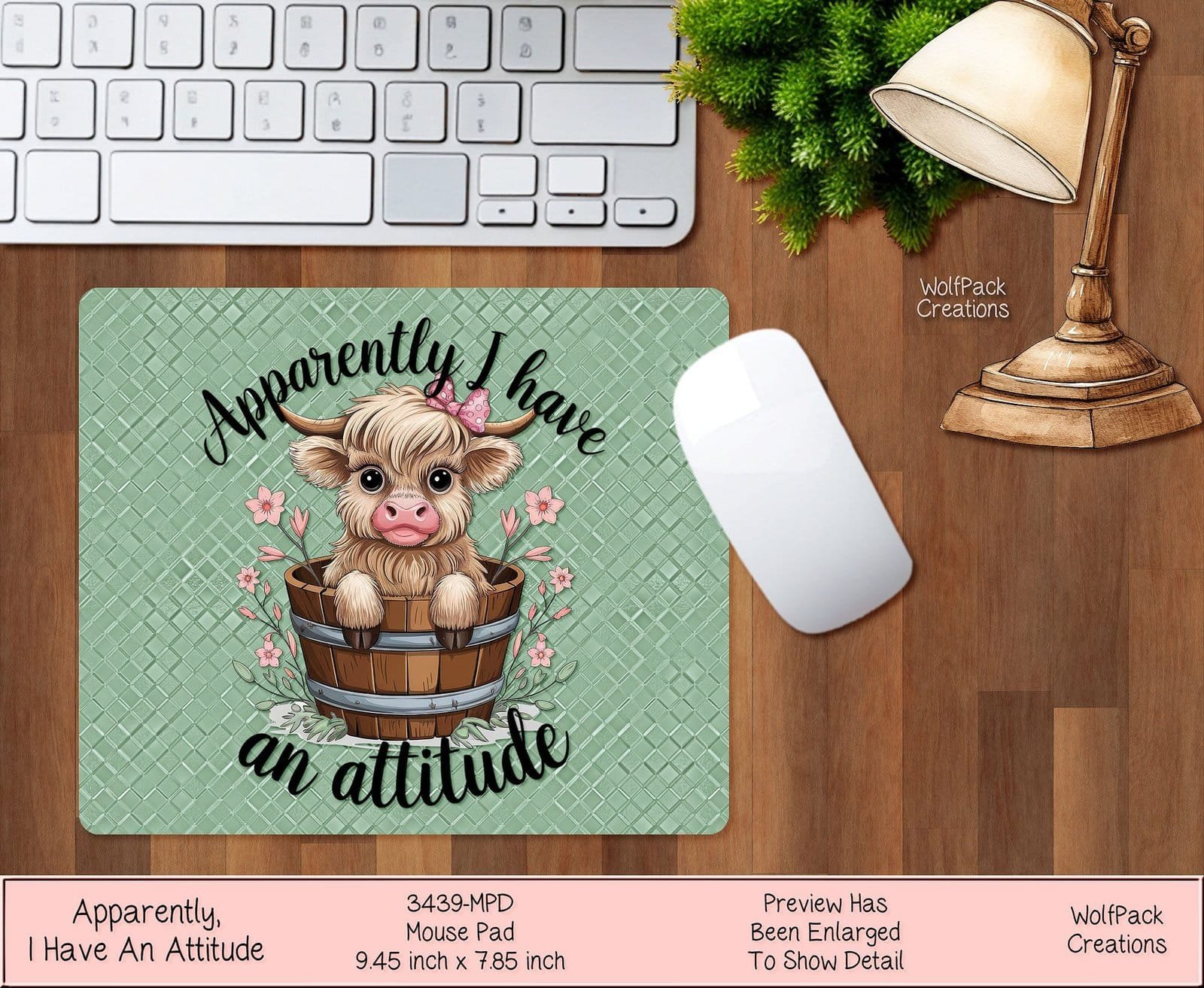 Bad Attitude Mousepad