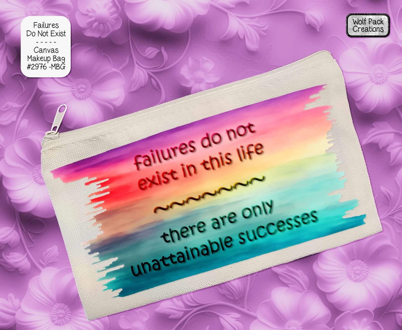 Failures Zipper Pouch