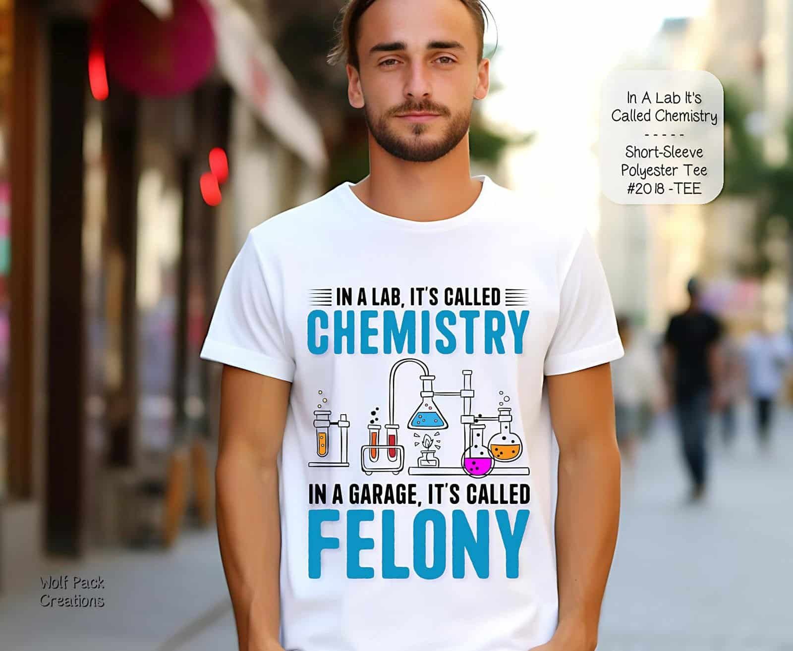 Discover this Chemistry-Themed Shirt