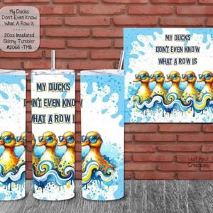 Insulated Stainless Steel Tumbler for Duck Lovers