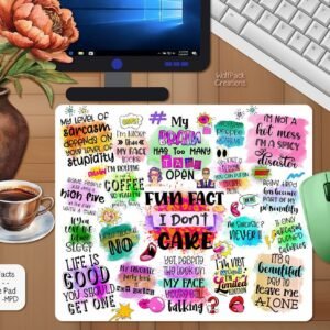 Hilarious Fun Facts Mouse Pad