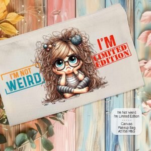 I'm Not Weird Zipper Pouch