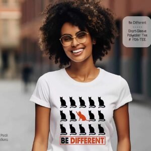 Beautiful Be Different Cat Shirt