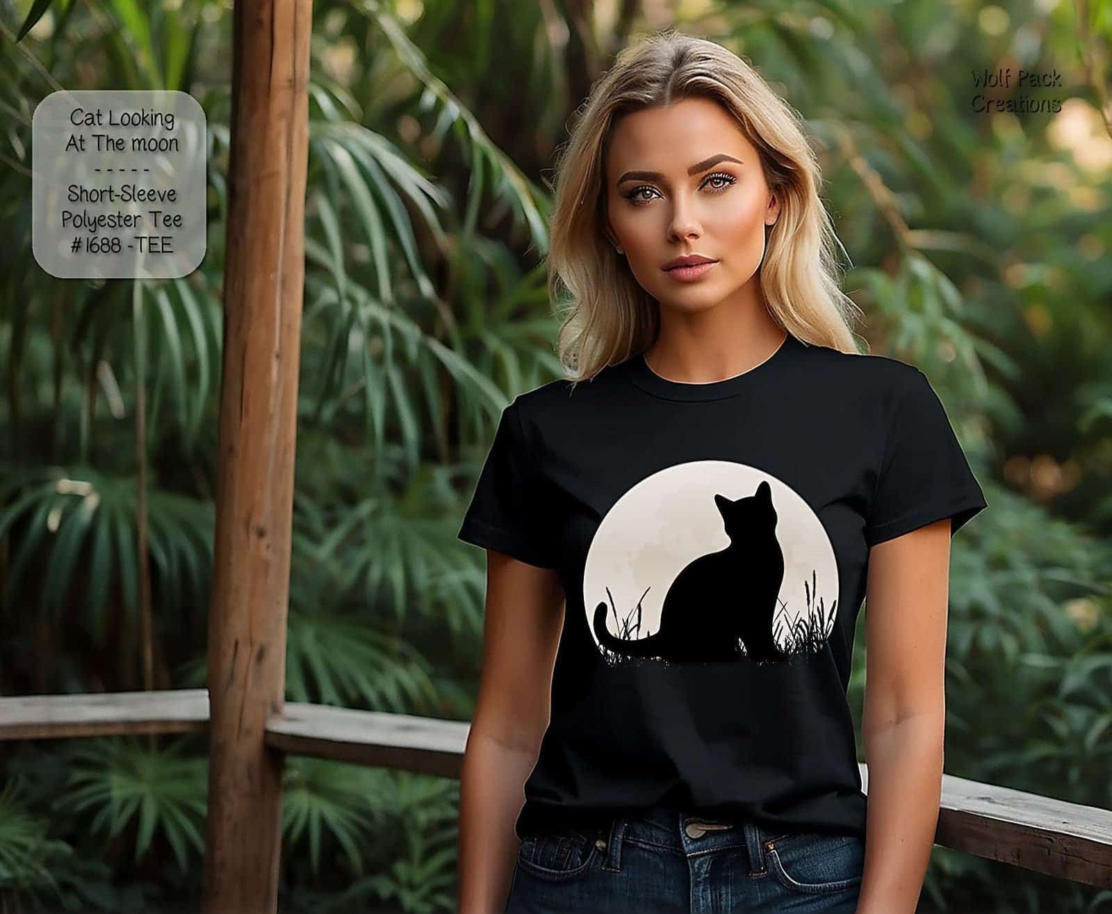 Beautiful Short Sleeve Shirt for Cat Lovers Alike