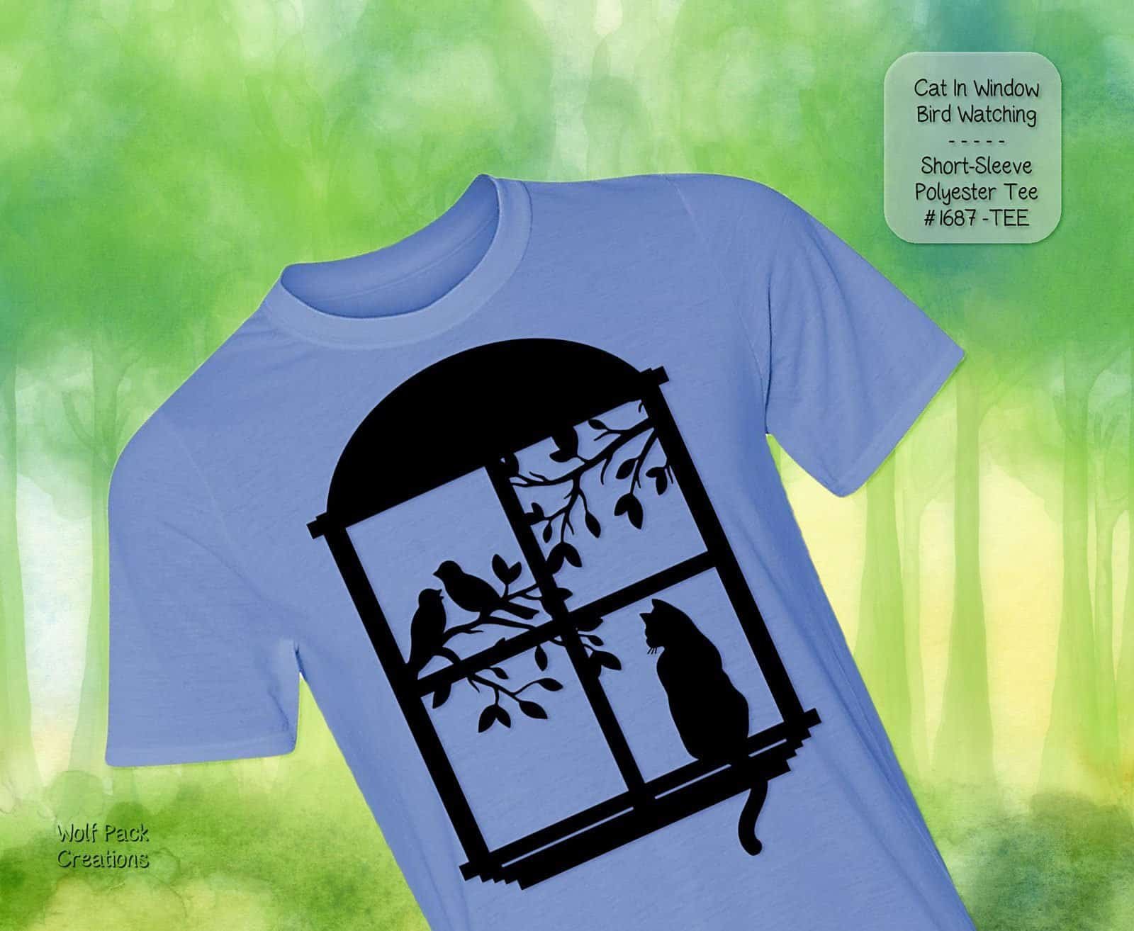 Beautiful Cat in the Window Shirt