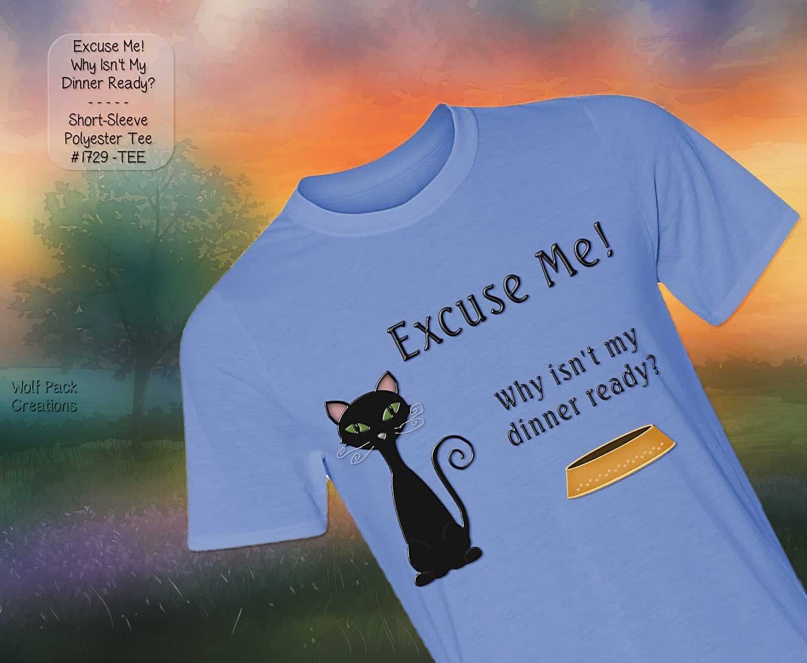 Hilarious Where's My Cat Food Shirt