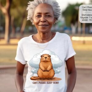 Adorable Sleepy Groundhog Shirt
