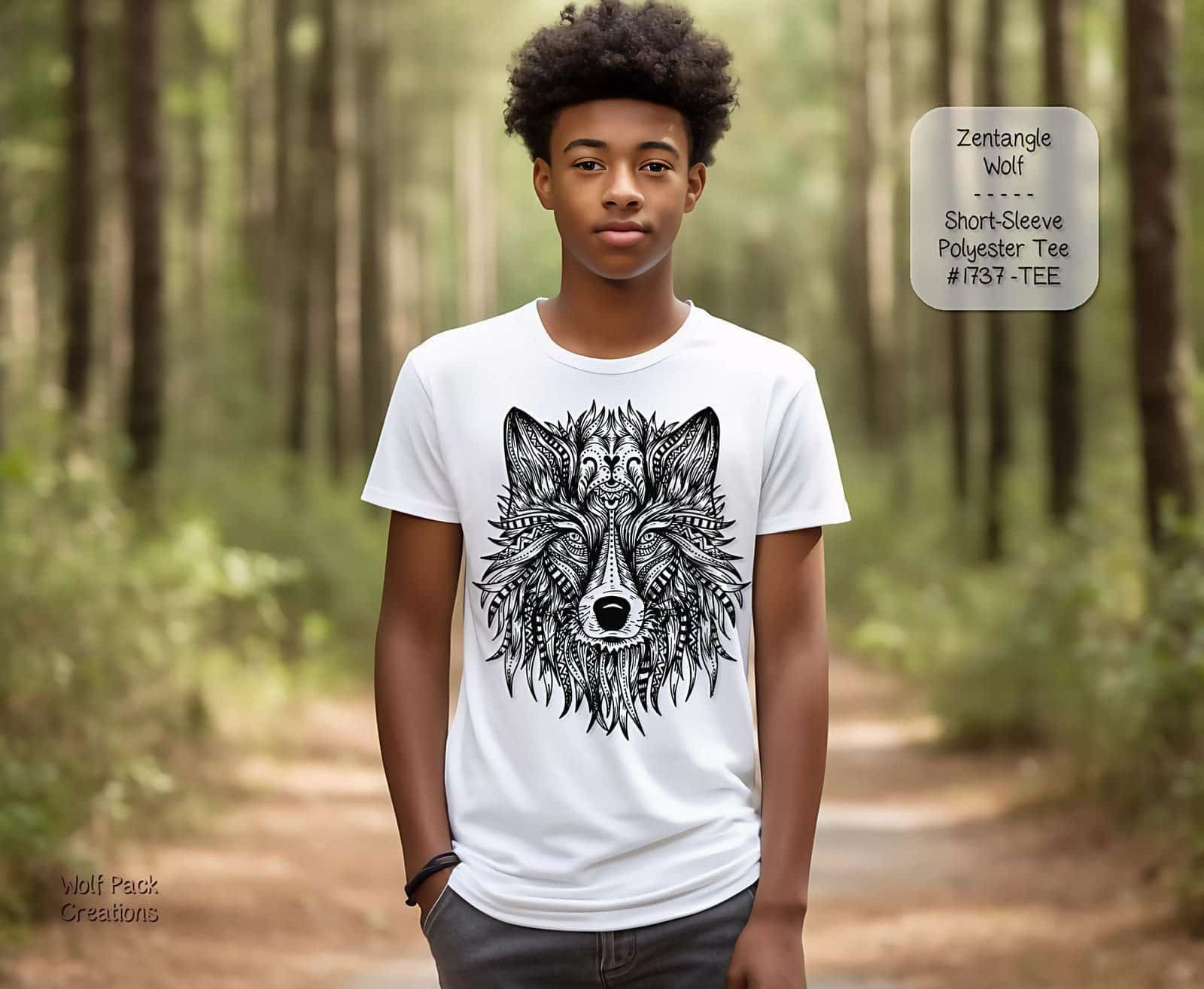 Captivating Wolf Shirt