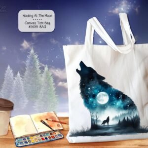 Howling Wolf Tote Bag