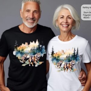 Wolves Hunting in the Forest Shirt