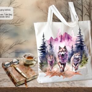Raging Wolves Tote Bag