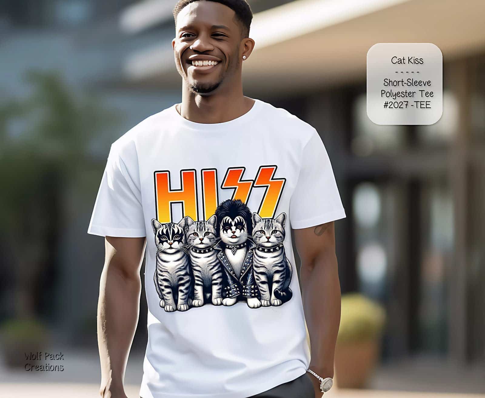 Essential Shirt for Cats Who Like KISS
