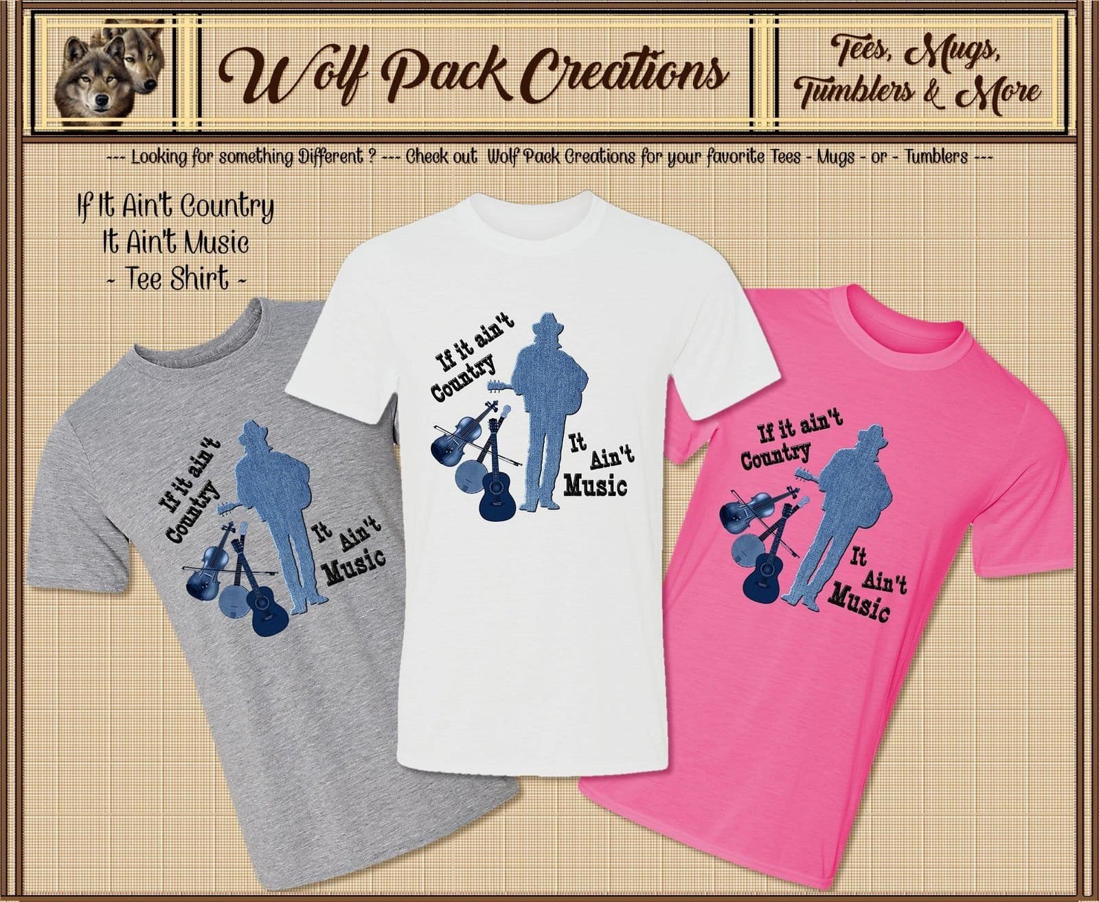 Country Music Lovers Short Sleeve T-Shirt