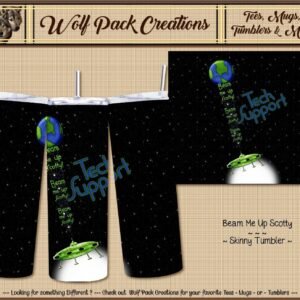 Beautiful Tech Support Skinny Tumbler