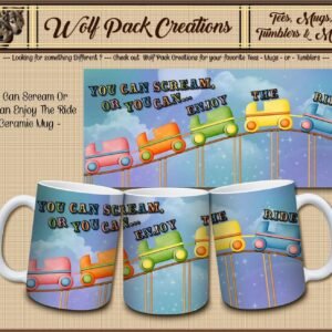 Beautiful Ceramic Mug: Enjoy the Ride