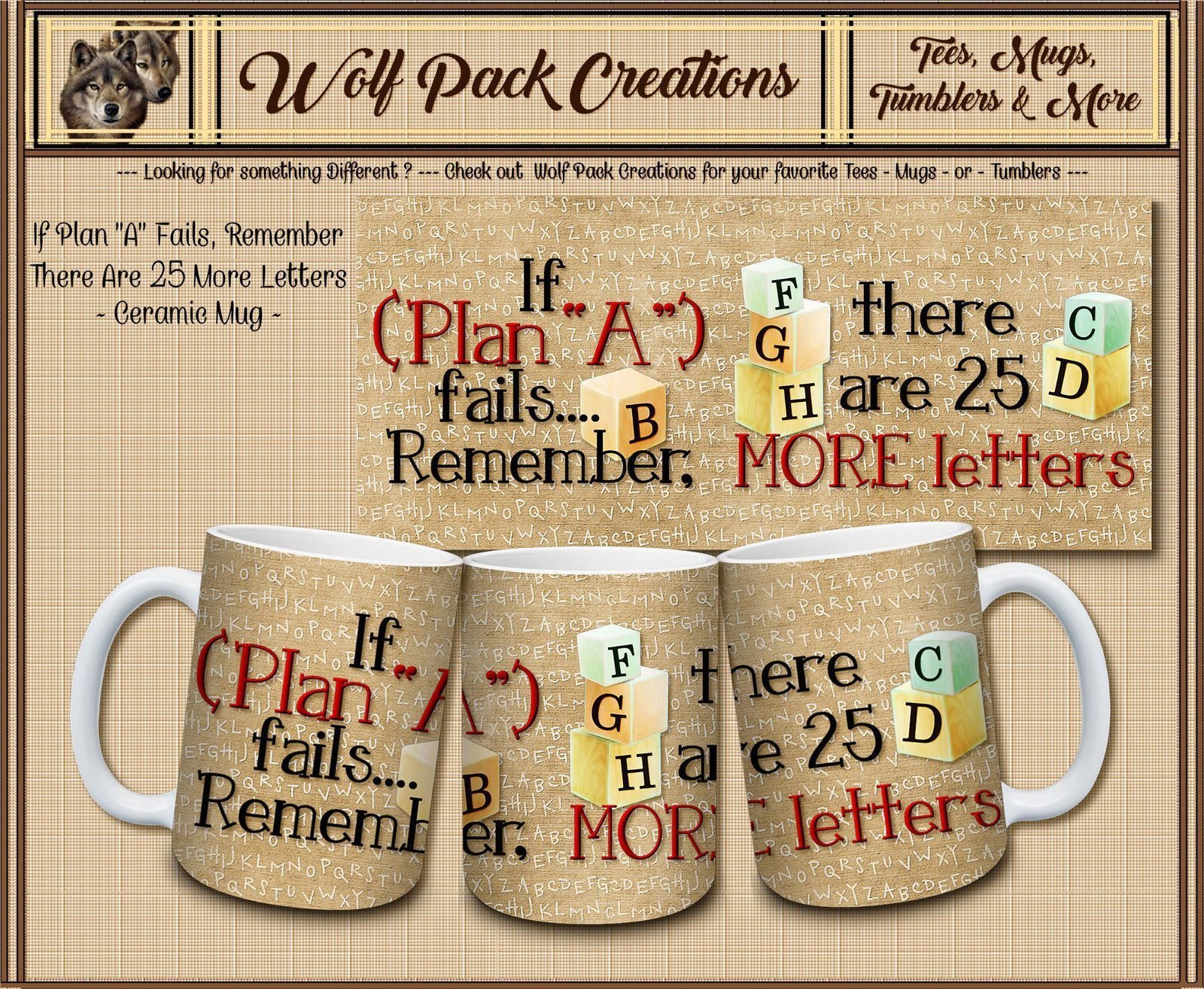 Beautiful Ceramic Mug: Plan A