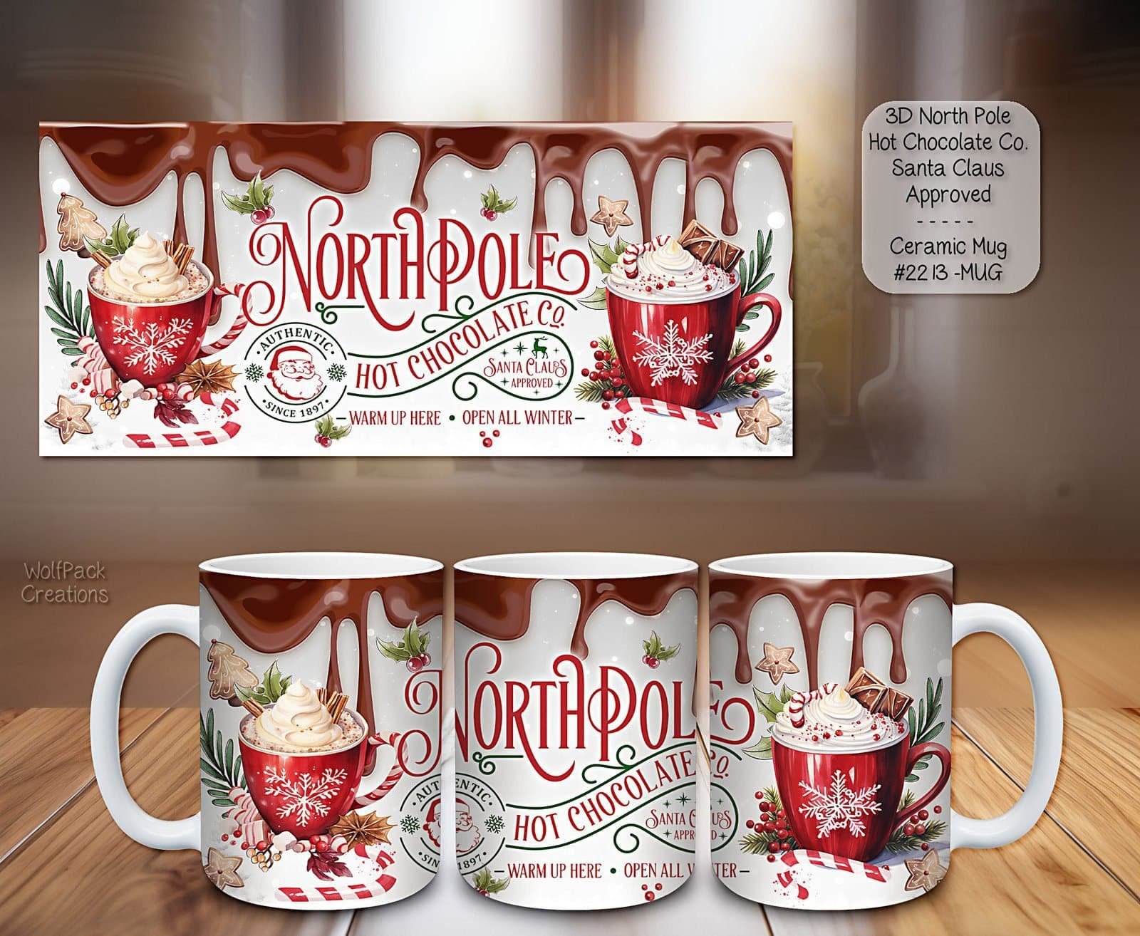 Discover the Perfect North Pole Ceramic Coffee Mug