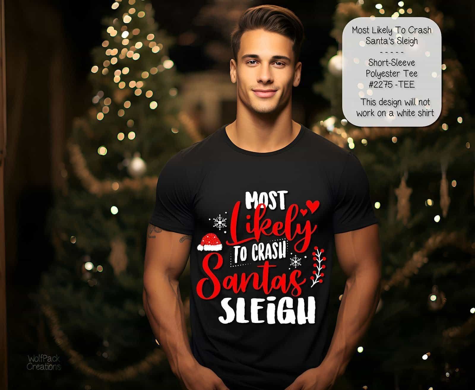 Astounding Santas Sleigh Shirt