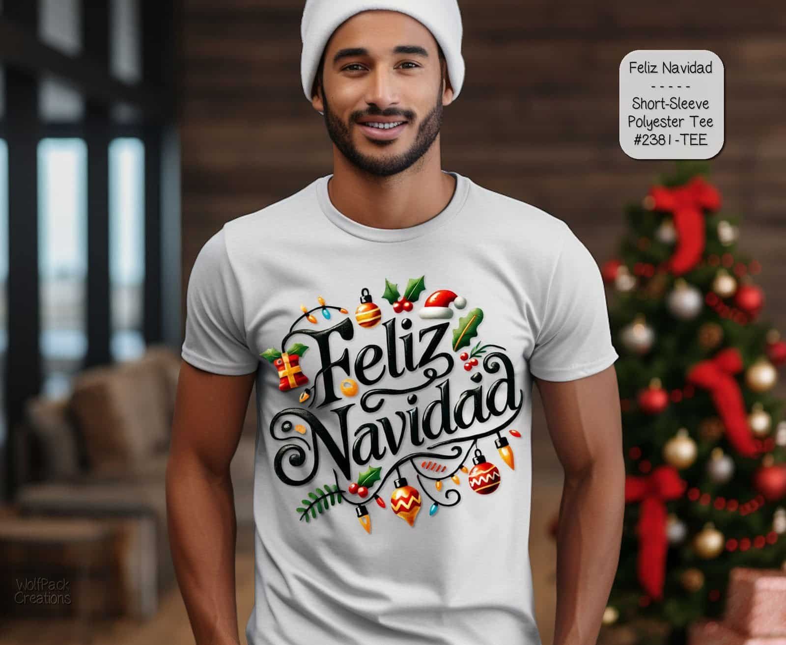 Festive Feliz Navidad Shirt