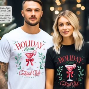 Essential Holiday Spirit Cocktail Club Shirt