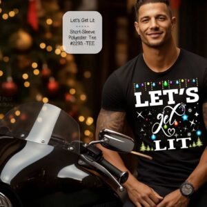 Magnificent Lets Get Lit Christmas Shirt