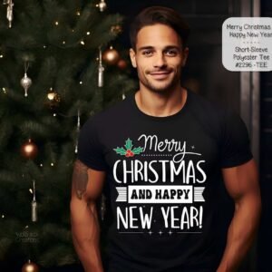 Cheerful Merry Christmas and Happy New Year Shirt
