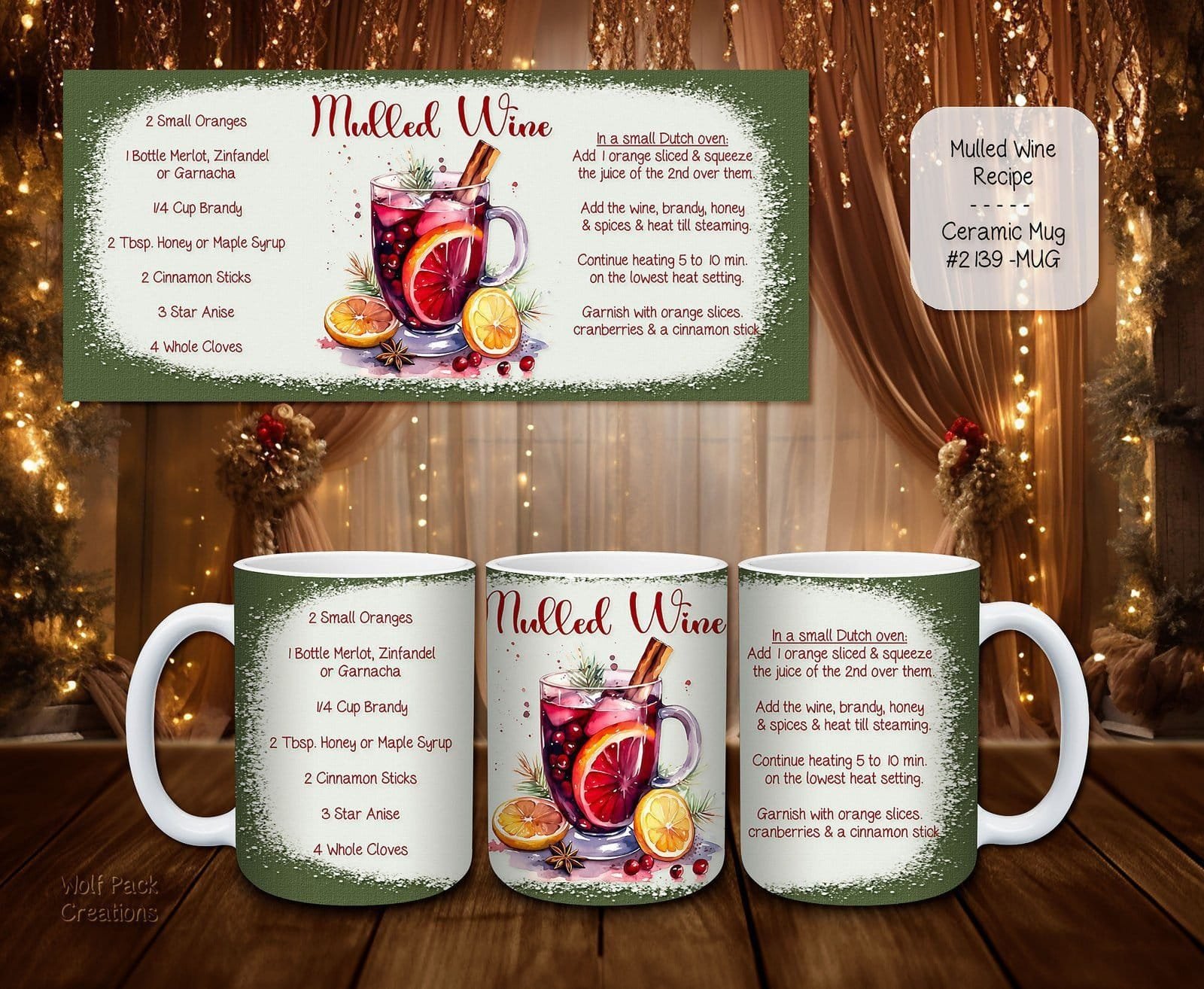 Versatile Ceramic Coffee Mugs for Every Cup of Mulled Wine