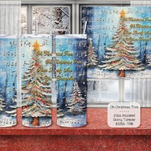 Joyful Christmas Tree Tumbler