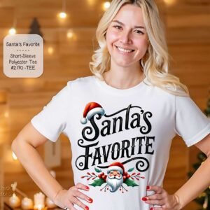 Festive Santa's Favorite Shirt