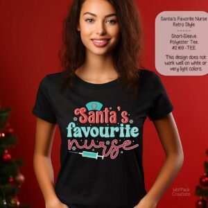 Jovial Santas Favourite Nurse Shirt