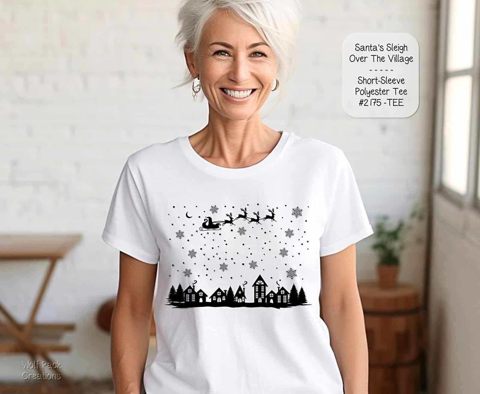 Festive Santa's Sleigh Shirt