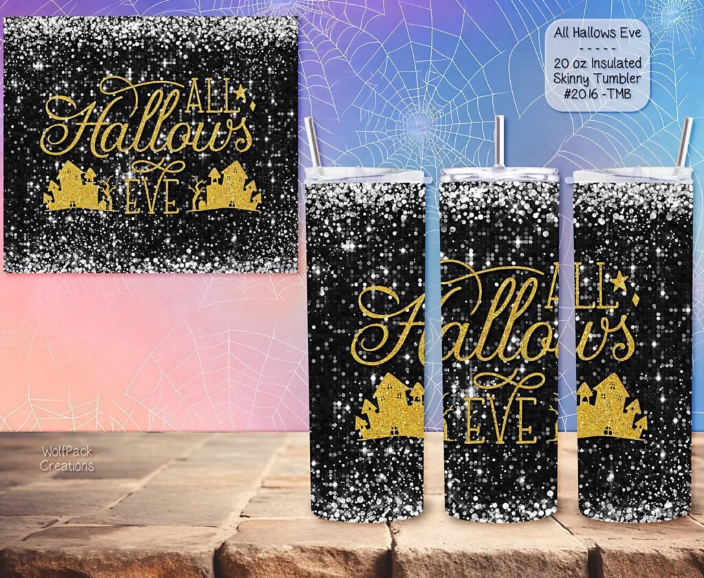 Beautiful All Hallows Eve Tumbler