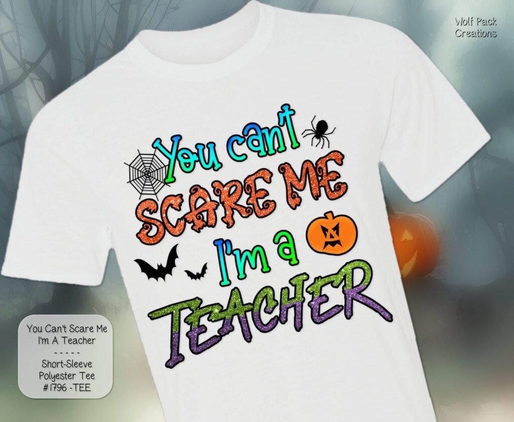Beautiful Halloween Shirt for Teachers