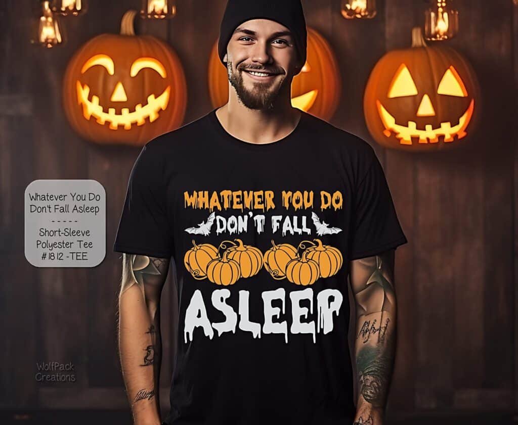 Spooky Don't Fall Asleep Shirt