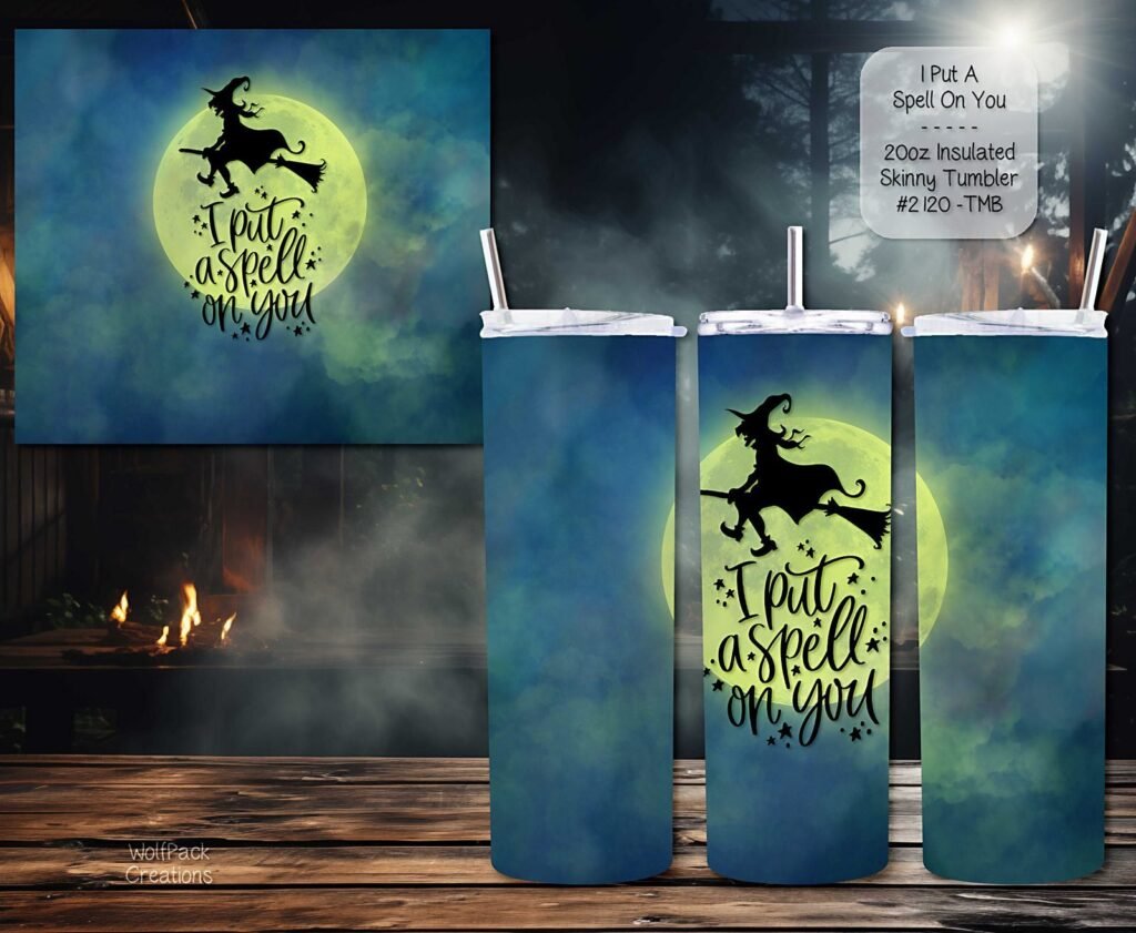 Enchanting Witch Skinny Tumbler