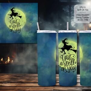 Enchanting Witch Skinny Tumbler
