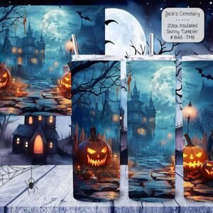 Spooky Jack's Cemetery Tumbler