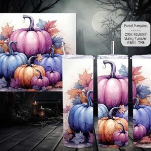 Pastel Pumpkins Tumbler