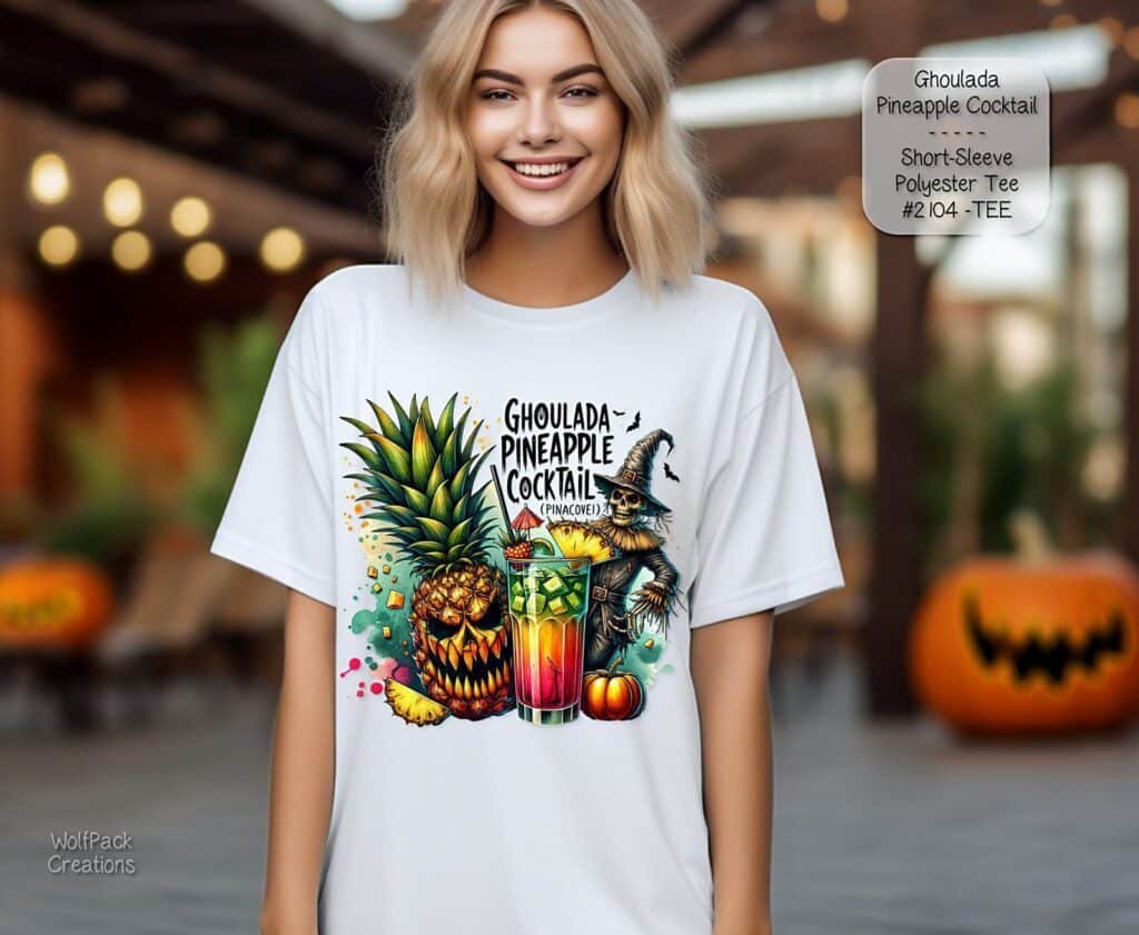 Ghoulish Pineapple Cocktail Shirt